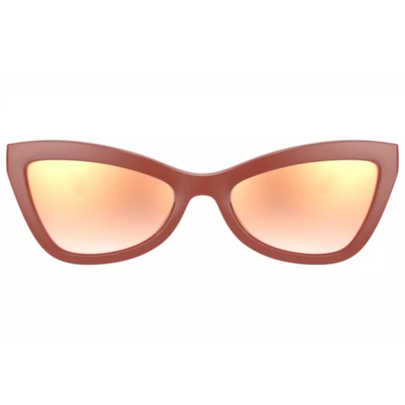 Michael Kors Damen-Sonnenbrille MK2132U39116F Dunkle Schildpatt-Acetat Braune Verlaufsgläser 55 mm