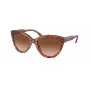 Michael Kors Damen-Sonnenbrille MK2158-34453B Dark Tortoise Brown Gradient 55mm