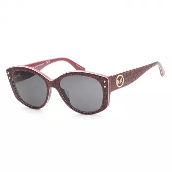 Michael Kors Damen-Sonnenbrille MK2175U392387 Dunkle Schildpatt Acetat Quadratischer Rahmen Braune Verlaufsgläser 54/14/140 mm