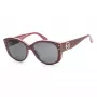 Michael Kors Damen-Sonnenbrille MK2175U392387 Dunkle Schildpatt Acetat Quadratischer Rahmen Braune Verlaufsgläser 54/14/140 mm