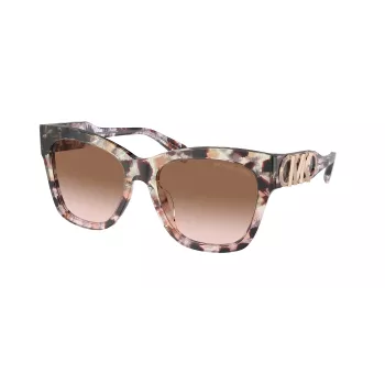 Michael Kors Damen-Sonnenbrille MK2182U334513 Brown Havana Square Butterfly