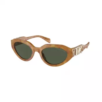 Michael Kors Damen-Sonnenbrille MK2192U Dark Tortoise Brown Gradient 53mm