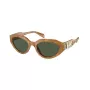 Michael Kors Damen-Sonnenbrille MK2192U Dark Tortoise Brown Gradient 53mm