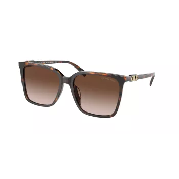 Michael Kors Damen-Sonnenbrille MK2197U300613 Havana Braun Verlauf 56mm