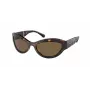 Michael Kors Damen-Sonnenbrille MK2198-300673 Dunkelbraunes Acetat-Gestell Braune Verlaufsgläser 59 mm