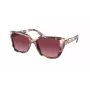Michael Kors Damen-Sonnenbrille MK2199-39468H Dunkelschildpatt-Acetatrahmen Braune Verlaufsgläser 55mm