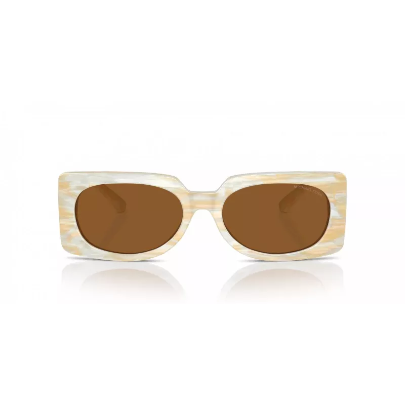 Michael Kors Damen-Sonnenbrille MK2215-400173 Schwarz Grau Verlauf 56mm