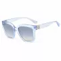 Michael Kors Damen-Sonnenbrille MK2268UCORNFL - Cornflower-Acetatrahmen, graue Verlaufsgläser, 54 mm