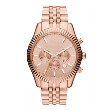Michael Kors MK8319 Herren-Quarzuhr, 45 mm, bronzefarbenes Zifferblatt