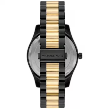 Michael Kors MK8948 Unisex Quarzuhr, 45 mm, Schwarz