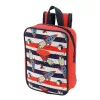 Micro Lunch Bag Rocket - Isolierte Kinder-Lunchbox mit Raketendesign, 3 l Fassungsvermögen, Blau/Rot/Weiß