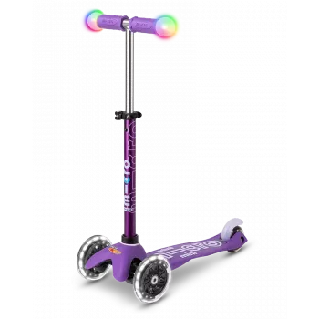 Micro Mini Deluxe LED Magic Aqua 3-Rad-Kick-Scooter