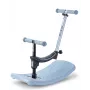 Micro Mini Deluxe Rock & Go LED Dusty Rose 3-Rad Tretroller