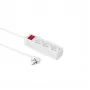 MICROCONNECT 3-fach Schuko-Steckdose 5m Ein/Aus