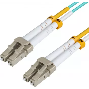 Microconnect FIB442012 InfiniBand OM3 Glasfaserkabel – LC-LC 12 m Blau