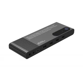MicroConnect HDMI & USB-C KVM-Switch 2-Port (MC-HDMI-KVM202K)