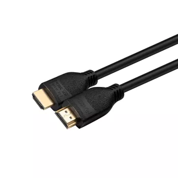 MicroConnect HDMI High Speed Kabel mit Ethernet, 1m CCS, Schwarz