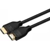 MicroConnect HDMI High Speed Kabel mit Ethernet 7,5m 4K 30Hz vergoldete Stecker Schwarz