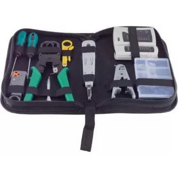 MicroConnect Netzwerkkabel-Tester-Set 10 (CAB-TEST5) mit RJ45-, RJ11/RJ12-, BNC-, USB-Testern und 8 ID-Fernbedienungen