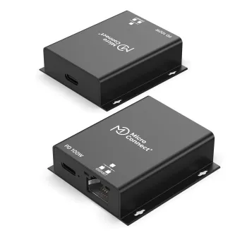 MICROCONNECT Premium USB-C-Buchse auf RJ45 Gigabit-Ethernet-Adapter