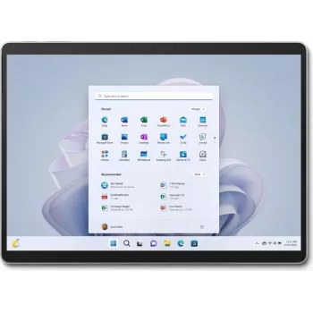 Microsoft Surface Pro 9 13 inch 2-in-1 abnehmbares Tablet, Intel Core i5-1235U, 8GB RAM, 256GB SSD, Platin