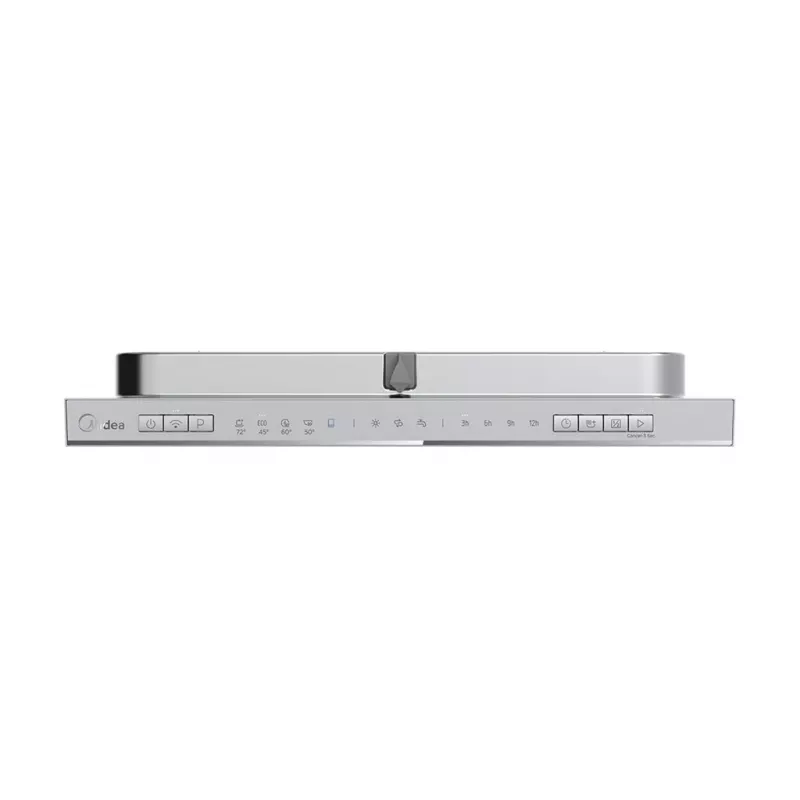 Midea MDWEB1004LS-W Staubsaugerroboter mit LDS-Lasernavigation, 4000 Pa Saugkraft, Sonic-Mopp, 5200 mAh Akku, App- und Sprachsteuerung, Weiß