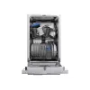 Midea MDWEB1004LS-W Staubsaugerroboter mit LDS-Lasernavigation, 4000 Pa Saugkraft, Sonic-Mopp, 5200 mAh Akku, App- und Sprachsteuerung, Weiß
