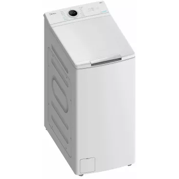 Midea MF100T70BA10/W-HR Toplader-Waschmaschine, 7 kg, 1200 U/min, Dampffunktion, Weiß