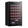 Midea Weinkühler MDRW150FGG22W Freistehend 34 Flaschen Schwarz
