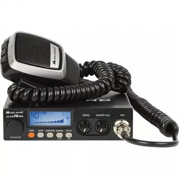 Midland ALAN 78PRO CB-Funkstation AM/FM 12/24V