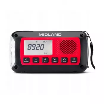 Midland ER100 Notfallradio mit 2600mAh Akku