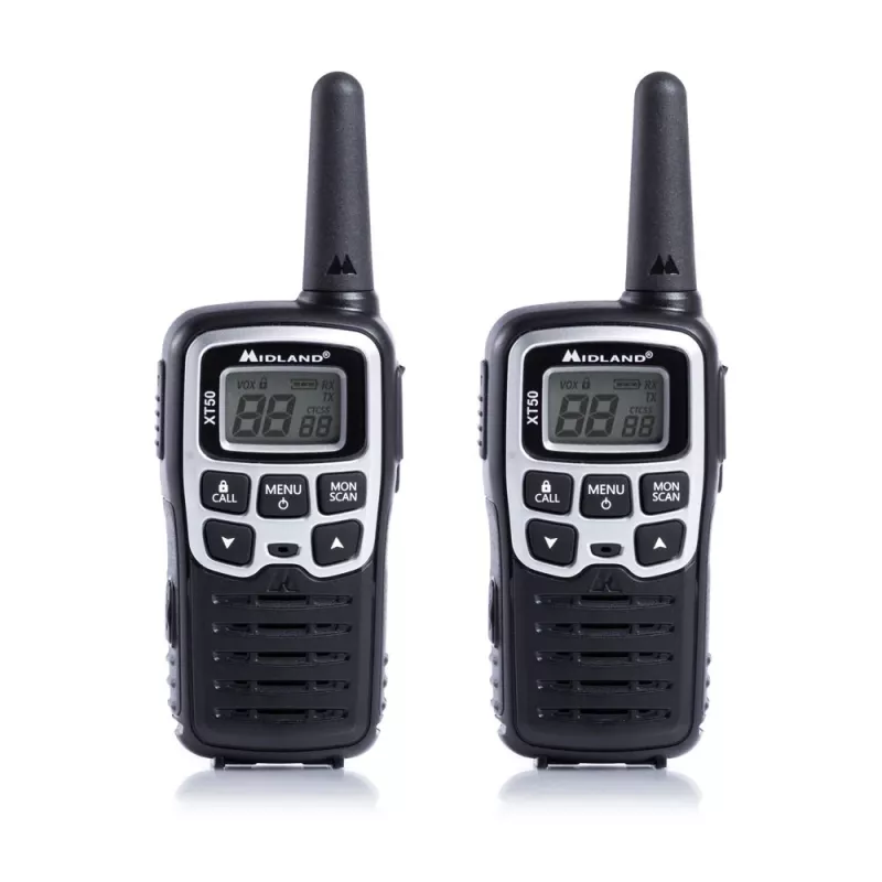 Midland XT50 2x PMR446 Handfunkgerät Grau