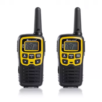 Midland XT50 Adventure Zwei-Wege-Funkgerät 24 Kanäle 446.00625 - 446.09375 MHz Schwarz, Grau