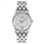 MIDO Baroncelli III Damen Automatikuhr M007207110360 33mm Silbernes Zifferblatt mit Diamantindizes Edelstahlarmband