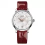 MIDO Baroncelli III Lady Automatikuhr 33mm Perlmutt-Zifferblatt weiß Lederarmband M039207161060