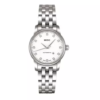 MIDO Baroncelli III Damen Automatikuhr 29mm Edelstahl Anthrazit Zifferblatt M76004661
