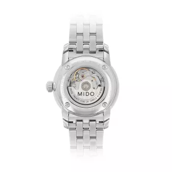 MIDO Baroncelli Lady Automatikuhr M76004181 29mm Edelstahl Weiß Perlmutt