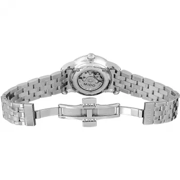 MIDO Baroncelli Lady Automatikuhr M76004691 29mm Edelstahl anthrazitfarbenes Zifferblatt