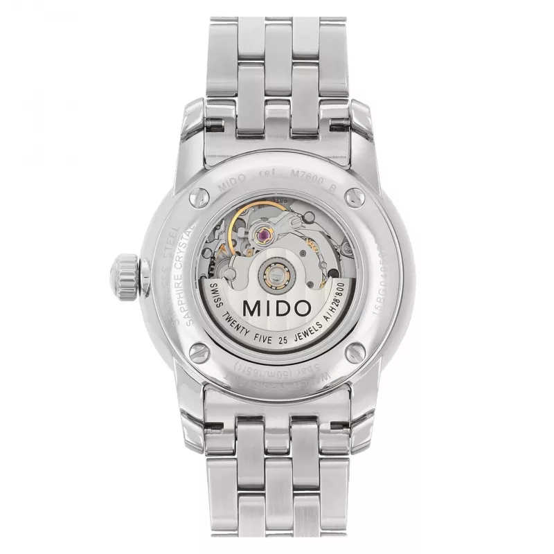 MIDO Damen Automatikuhr M76004261 29mm Edelstahl Silbernes Zifferblatt