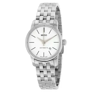 MIDO Damen Automatikuhr M76004761 29mm Edelstahl Silbernes Zifferblatt
