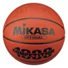 Mikasa BQJ1000 FIBA-zugelassener Basketball Größe 5 - Indoor Premium-Kunstleder, 12-teilig, verbesserter Grip, Orange/Creme