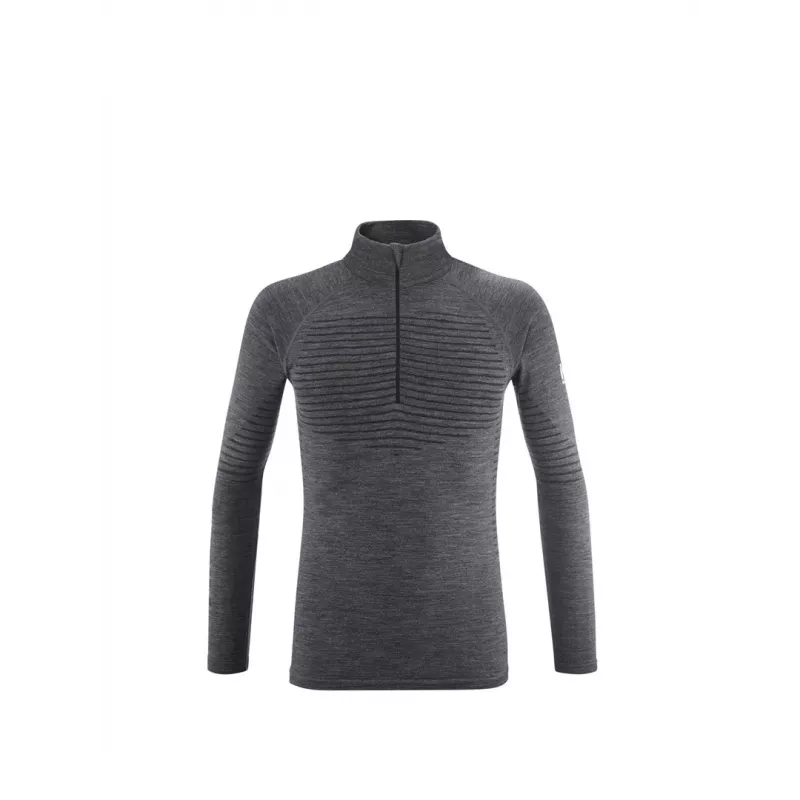 MILLET M Drynamic Warm 44958 Zip Base Layer Graphite - XXL