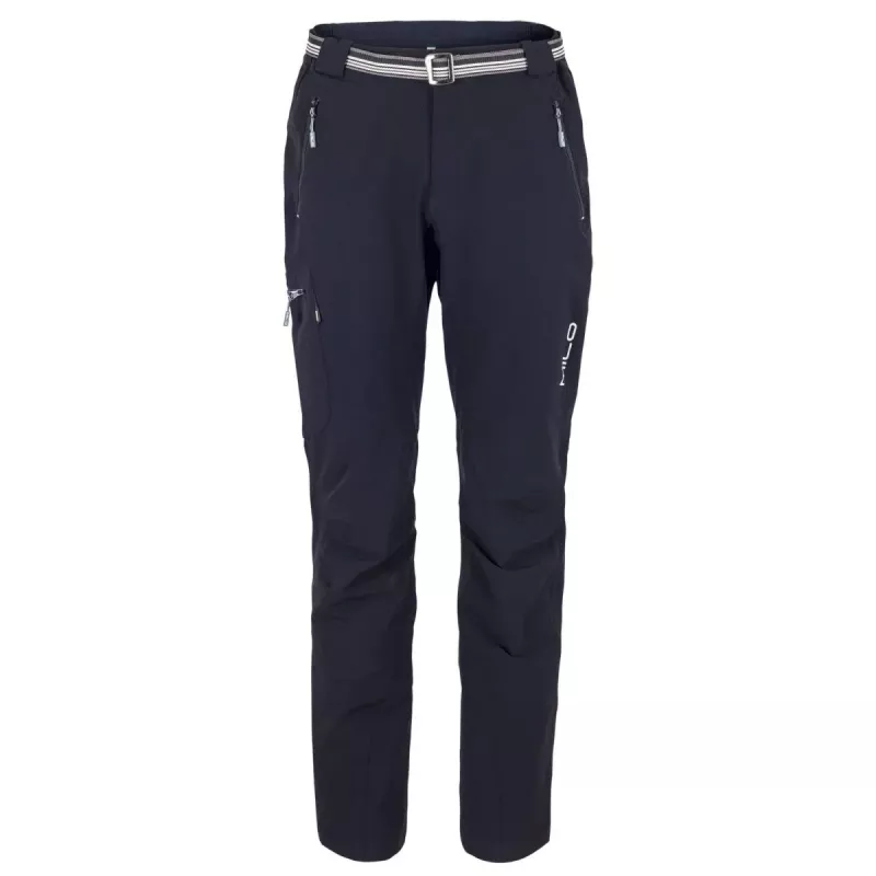 Milo Vino Herren Wanderhose Schwarz
