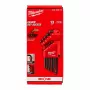 Milwaukee Inbusschlüssel-Set imperial 13-teilig mit schwarzer Oxidbeschichtung