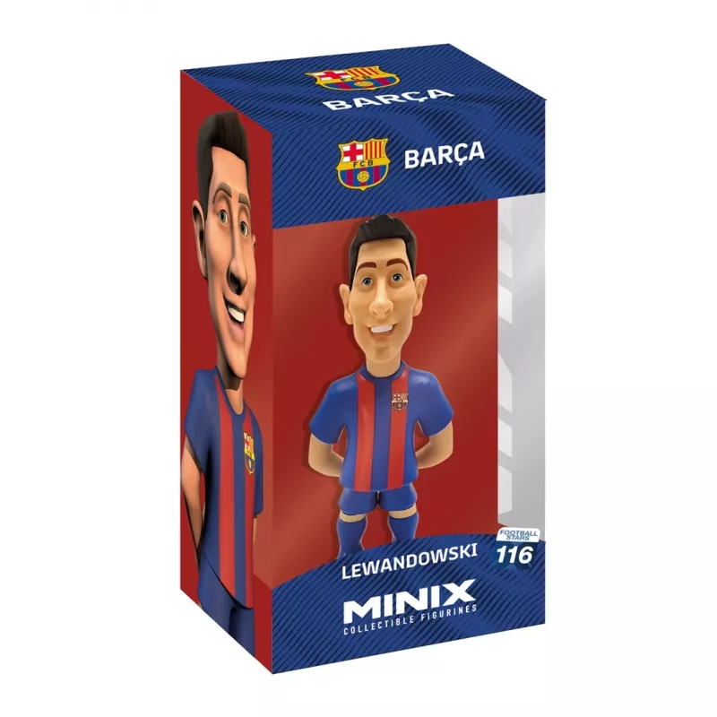MINIX FC Barcelona - Robert Lewandowski Sammelfigur