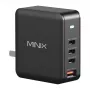 MINIX NEO-P165 GaN-Netzladegerät mit 3x USB-C und 1x USB-A Anschlüssen 165W