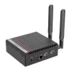 MINIX Z300-0dB Barebone Mini PC Intel Processor N300 8C/8T bis 3.8GHz DDR5 1x SODIMM M.2 PCIe Gen4 Wi-Fi 6E BT5.2 2x 2.5GbE HDMI 2.1 DP 1.4 USB-C 90W VESA Schwarz