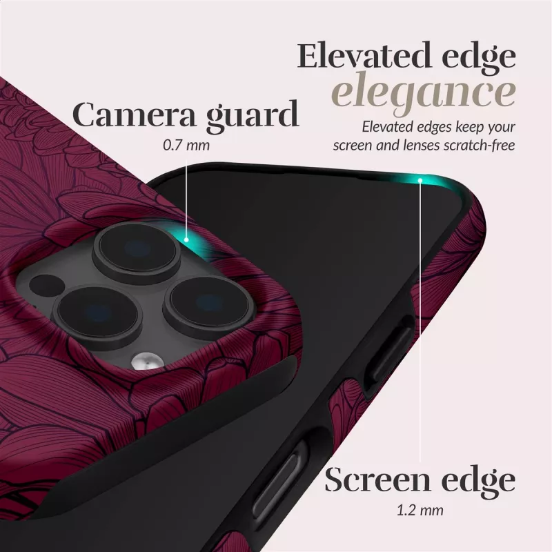 MIO Berry Blooms Magsafe Case Kompatibel für iPhone 16