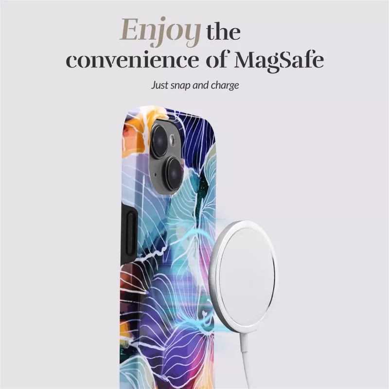 MIO Flowers Magsafe Kompatibel für Samsung S25 Ultra 5G