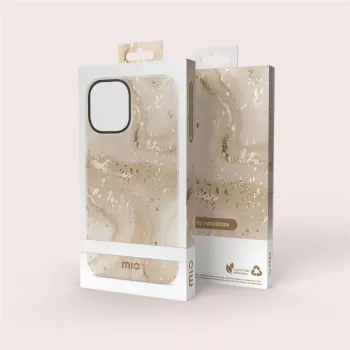 MIO Gold Marble Magsafe Kompatible Hülle für iPhone 13/14/15